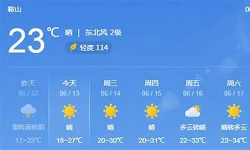 鞍山天气预报15天查询,掌握未来半月天气,从容安排生活出行 鞍山天气预报15天查询,掌握未来半月天气,从容安排生活出行